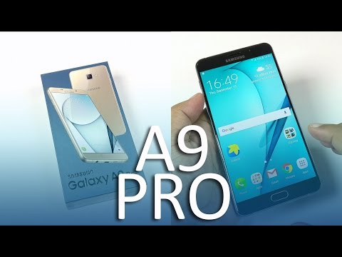 Samsung Galaxy A9 Pro Unboxing and Hands-on Impressions