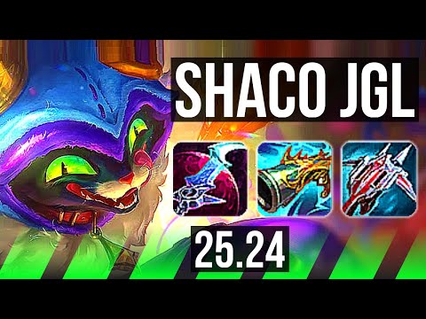 SHACO vs KAYN (JGL) | EUW Grandmaster | 25.24