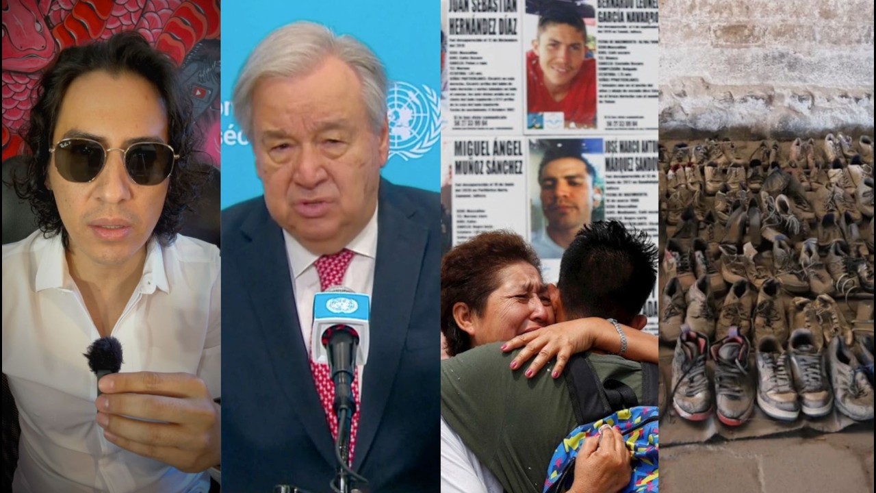 LAS DESAPARICIONES en MÉXICO ya son UN CRlM3N contra LA HUMANIDAD