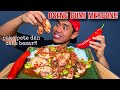 MUKBANG OSENG CUMI MERCON JUMBO PAKE PETE CABE RAKSASA NASI SEMEJIKOM
