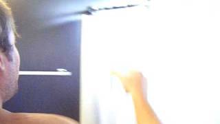 ellen in the shower