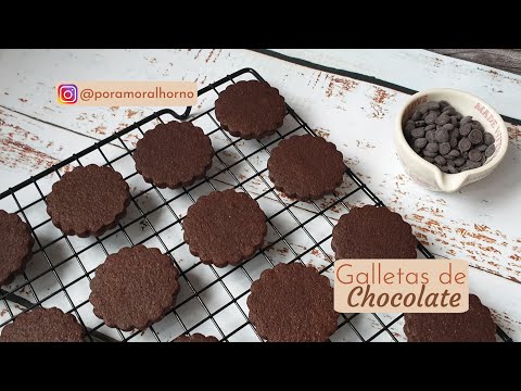Galletas de chocolate y mantequilla