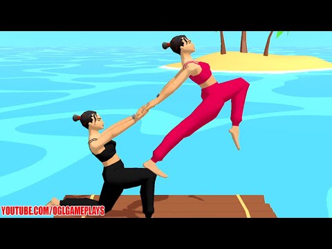 Couples Yoga - All Levels and Challenges Gameplay Android,ios 228-233 - YouTube