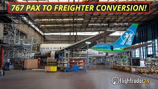 How to take apart a 767 | behind the scenes with AviaPrime in Belgrade