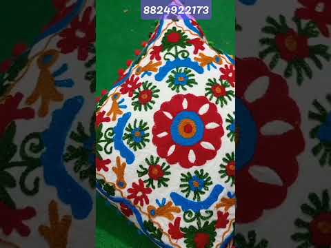 Multicolor embroidery export quality embroidered beautiful c...