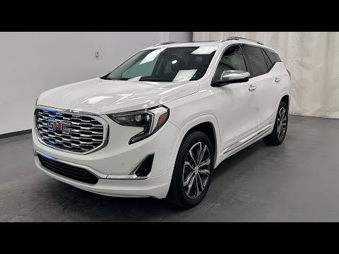 2020 GMC Terrain AWD Denali in White for sale at Davis GMC Buick Lethbridge in Lethbridge, AB