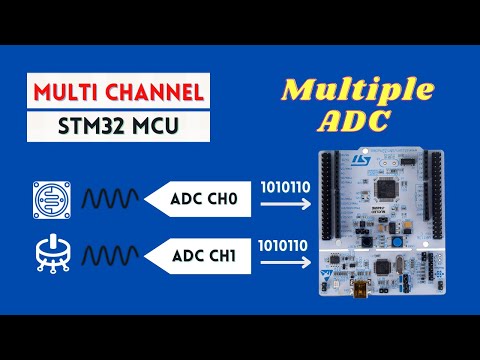 Multi-Channel ADC with STM32 using DMA and Interrupt– Multiple Analog Sensors