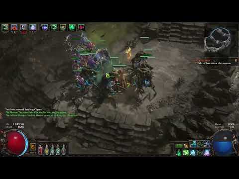 Path of Exile - 【GG DPS Carrionmancer】 3.21 V💀s  【 Infinite Hunger Boss Fight  】