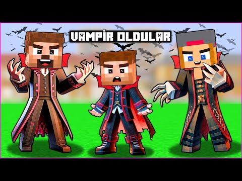 FAKİR VE AİLESİ VAMPİR OLDU! 😱 - Minecraft