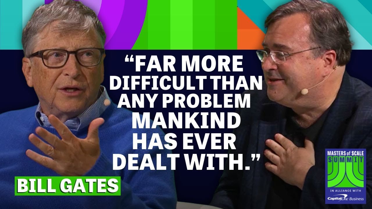 Bill Gates & Reid Hoffman: Scaling climate solutions with urgency | Masters of Scale Summit 2022