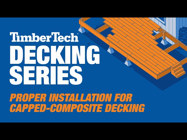 Proper Installation for Capped-Composite Decking