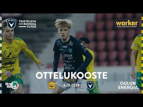 Worker ottelukooste Ilves - AC Oulu 6.10.2023 (Veikkausliiga)