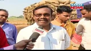 Online Token System Creates Problem For Farmers To Sell Their Paddy In Sambalpur