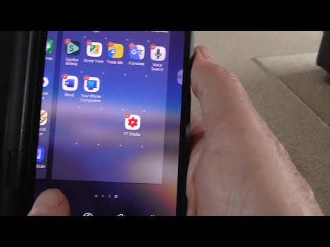 LGv50 - how to re-arrange icon / app display
