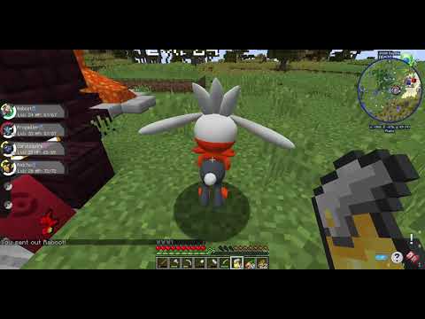 A treinar o riolu (minecraft pokemon#7)