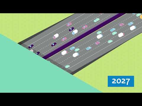 Animatie verdiepte ligging A9 Amstelveen