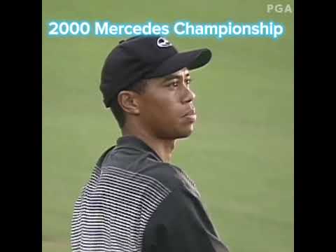 tiger Woods vs Ernie els epic battle at the 2000 mercedes championship