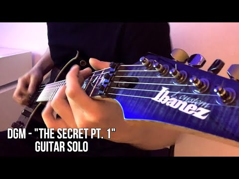 DGM (Simone Mularoni) - The Secret Pt. 1 / Guiar Solo Cover