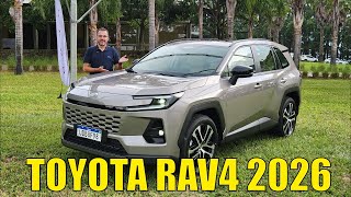 Toyota RAV4 2026 - Nova geração ficou ainda melhor