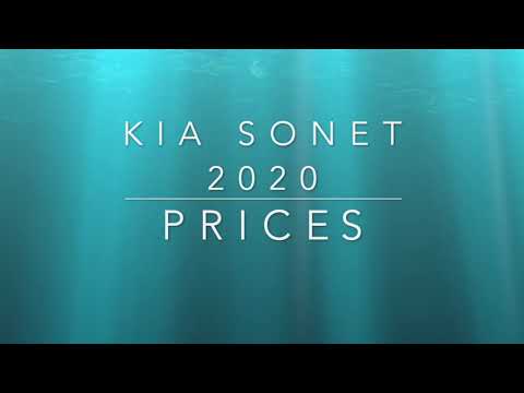 KIA | SONET 2020 PRICES