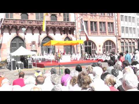 Hochfest Fronleichnam - Frankfurt Römerberg - Antwortpsalm - 23.06.2011
