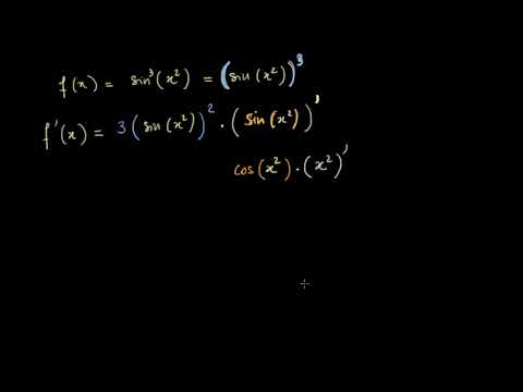 Appliquer deux fois la règle de dérivation des fonctions composées