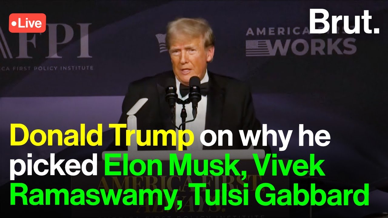 REPLAY: Donald Trump on why he picked Elon Musk,Vivek Ramaswamy, Tulsi Gabbard