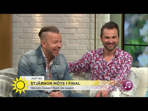 Ola Salo och Casper Janebrink i final i Stjärnornas stjärna: "Vi ska sjunga varandras hits"
