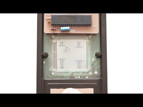 MicroBird homebrew for MB Microvision game console (1979)