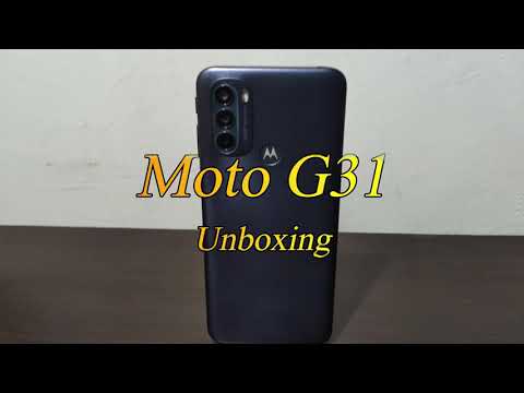 Moto G31 Unboxing (Amoled display in budget)
