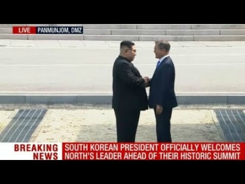 BREAKING South & North Korea End 68 Year WAR signing Historic declaration of PEACE  April 27 2018 Video