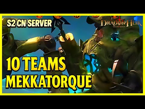 10 Teams Endgame Boss S2 CN server | Dragonheir: Silent Gods x Dragonstride