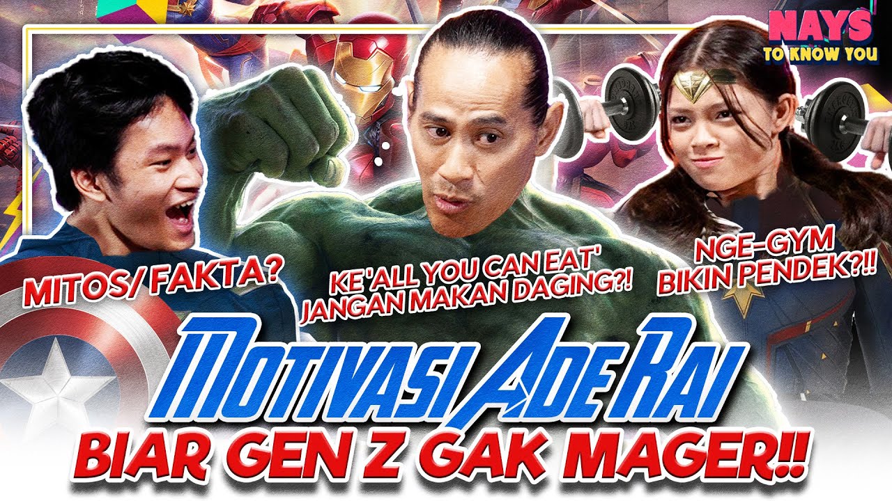 MITOS ATAU FAKTA, NGE GYM BIKIN PENDEK?? -Azka Corbuzier -Nada -Ade Rai