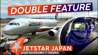 A Plane & A Train! · Jetstar Japan A320 Economy 🇯🇵 Tokyo ✈ Osaka 🇯🇵 + COOLEST Airport Train!