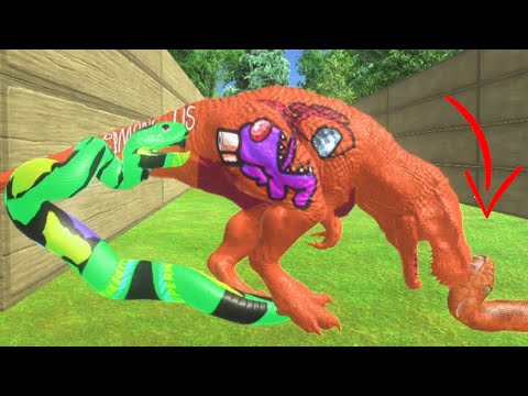 WEAPON VS Nature Weapon   DEATH RUN T REX Animal revolt battle simulator #arbs