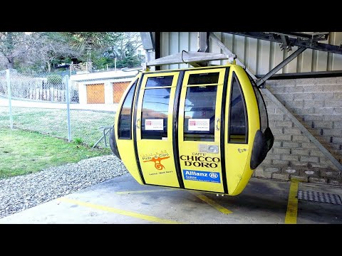 Lumino - Monti di Sauru Luftseilbahn Bergfahrt 2023 Seilbahn funivia téléphérique cable car