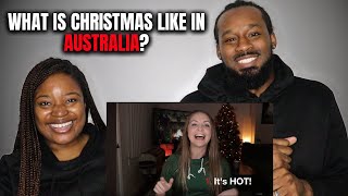 🇦🇺 American Couple Reacts "What is CHRISTMAS like in AUSTRALIA?"