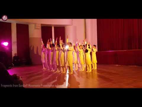 Gurdjieff dances with Kristina De Ventus ♦ Gurdjieff sacred dances movements