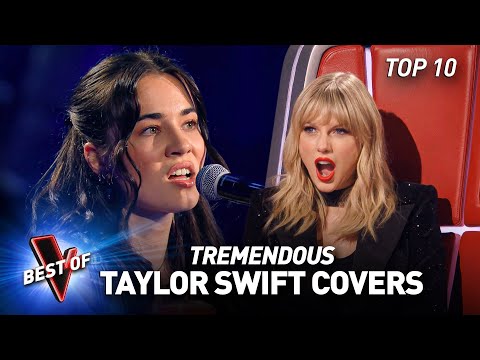 Incredible TAYLOR SWIFT Covers in the Blind Auditions of The Voice | Top 10