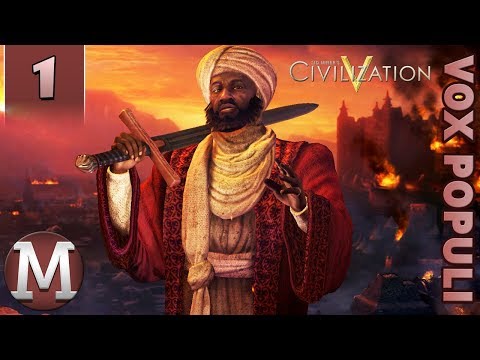 Civilization 5 - Vox Populi - Let's Play Songhai #1