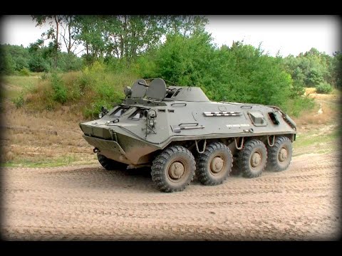 Probefahrt mit dem SPW-60 (BTR-60) der NVA | Schützenpanzerwagen sowjetischer Konstruktion | DDR