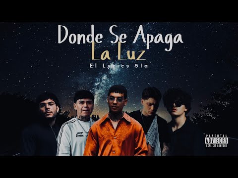 Donde Se Apaga La Luz - Peso Pluma, Natanael Cano, Junior H, Gb , Tdp (Video Lyric)  (ia)