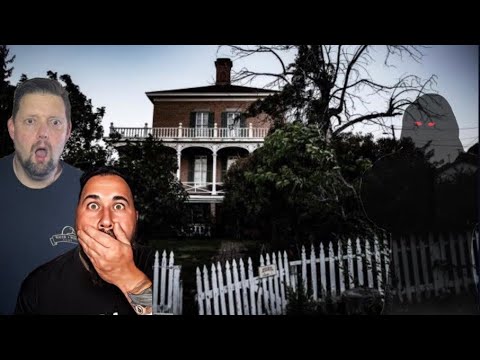 Terrifying Mackey Mansion Shadow Man causes Guest to Run Out SCREAMING