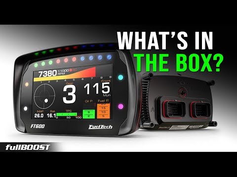 Fueltech ecu FT600 unboxing | BACKYARD MECHANICS | Project Redline 2.0 Ep 17 | fullBOOST