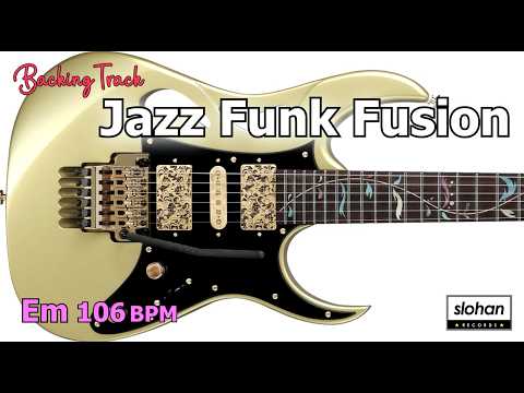 Jazz Funk Fusion ／Backing Track (Em 106 BPM)