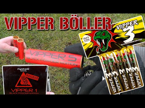 VIPPER BÖLLER im VERGLEICH | Vipper 1, 3 & 5 | Pyrotrade