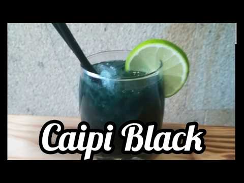 How to do Caipi Black/Como fazer Caipi Black...Party Drink...