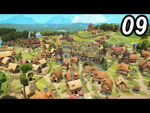 Massive City Expansion in Foundation 1.0 - Medieval Citybuilder Lets Play Part 09