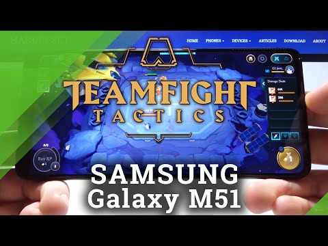 TFT Mobile on SAMSUNG Galaxy M51 – High Graphics Test