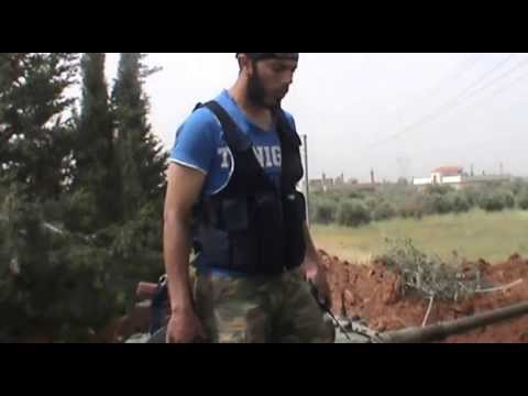 لقاء مع أحد القادة الميدانيين لكتيبة حمزة الزعبي على جبهة غربة غزالة في ريف درعا